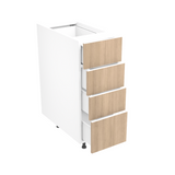 Armoire de cuisine du bas 4 tiroirs 12''L