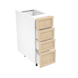 Armoire de cuisine du bas 4 tiroirs 12''L