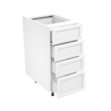 Armoire de cuisine du bas 4 tiroirs (15''L)