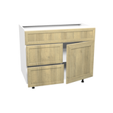 Bathroom vanity 1 door and 2 drawers 36''L