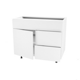 Bathroom vanity 1 door and 2 drawers 36''L