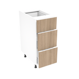 Bathroom vanity with 3 drawers 12''L