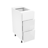 Bathroom vanity with 3 drawers 12''L