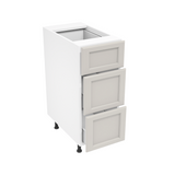 Bathroom vanity with 3 drawers 12''L