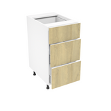 Bathroom vanity with3 drawers 15''L