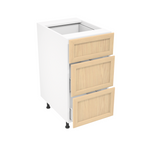 Bathroom vanity with3 drawers 15''L