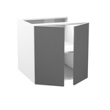 24''W x 24''H 2-Door Freestanding Bathroom Vanity