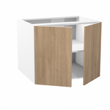 Freestanding bathroom vanity 2 doors 30''W x 24''H