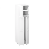 Kitchen broom/tall storage cabinet 24''W x 90''H x 23 3/4''D