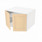 Wall deep kitchen cabinet 2 doors 31''W x 21''H x 23 3/4''D