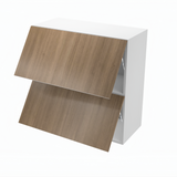 Kitchen wall cabinet horizontal opening (flip) 2-doors