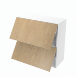 Kitchen wall cabinet horizontal opening (flip) 2-doors