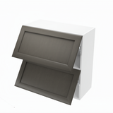 Kitchen wall cabinet horizontal opening (flip) 2-doors