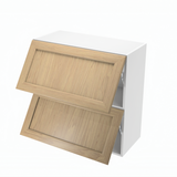 Kitchen wall cabinet horizontal opening (flip) 2-doors