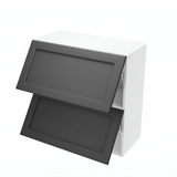 Kitchen wall cabinet horizontal opening (flip) 2-doors