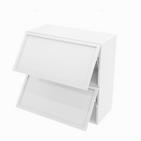 Kitchen wall cabinet horizontal opening (flip) 2-doors